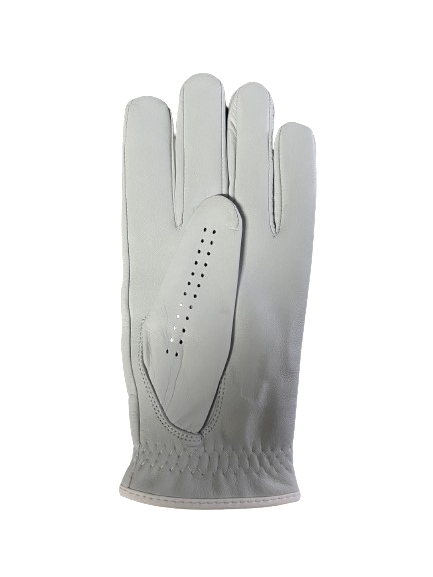 Introducing our 2024 premium KEA Golf Cabretta Leather Golf Gloves. Crafted to perfection, each glove is adorned with our iconic KEA Golf on the tab. Available in both classic white and blue camo, our gloves cater to both left and right handed golfers in sizes medium, large, and extra large. Shown white palm side